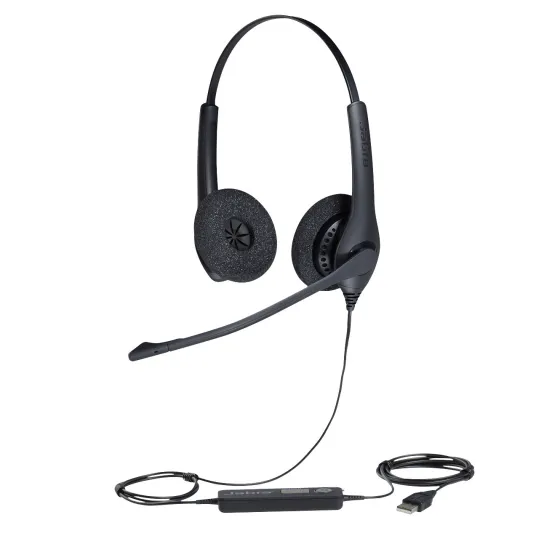 Jabra Biz 1500 Duo USB-A - Micro-casque Stéréo