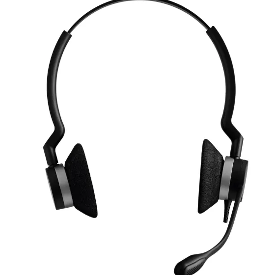 Jabra Biz 2300 QD Large Bande Duo - Micro-casque filaire Stéréo