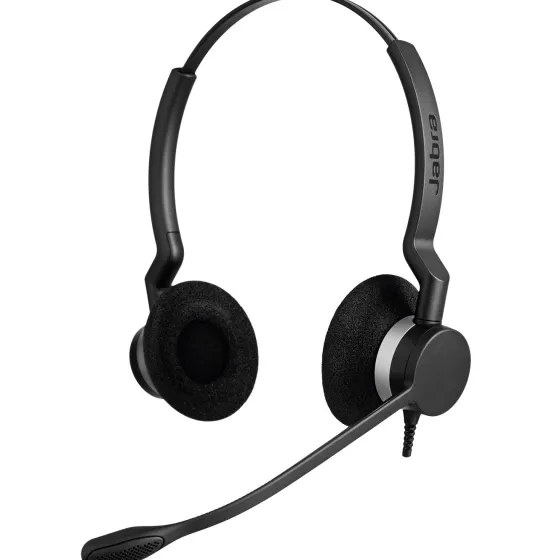 Jabra Biz 2300 QD Large Bande Duo - Micro-casque filaire Stéréo