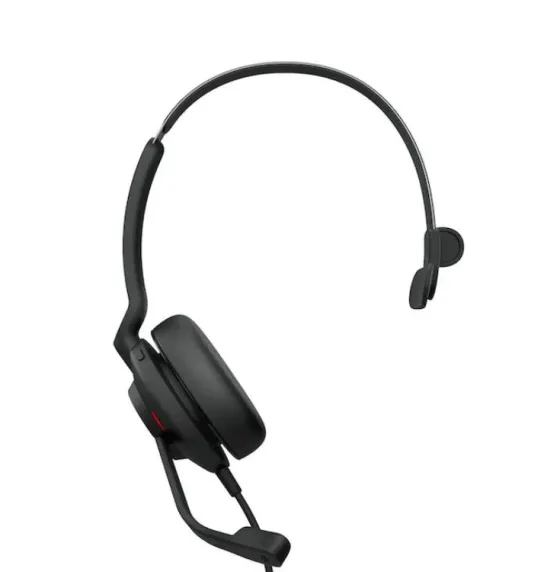 Jabra Engage 50 II Link - USB-A/USB-C - Micro-casque filaire mono certifié pour les plates-formes UC