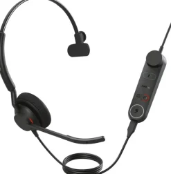 Jabra Engage 50 II Link, mono, USB-A, MS - Micro-casque mono filaire certifié pour Microsoft Teams