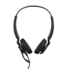 Jabra Engage 40 Inline Link - USB-A/USB-C - Micro-casque double filaire certifié pour les plates-formes UC