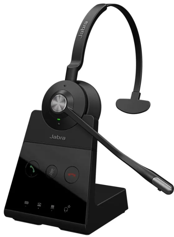 Jabra Engage 65 SE - DECT, micro-casque mono USB-C vers USB-A sans fil/filaire | certifié pour les plateformes UC
