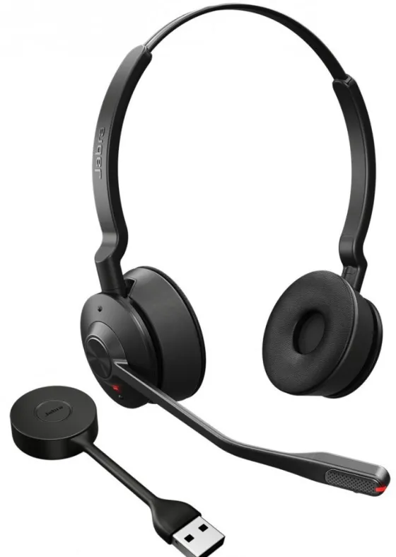Jabra Engage 55 SE - DECT, USB-C - casque sans fil double certifié pour Microsoft Teams | sans support de charge