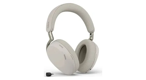 Jabra Evolve3 85 - Bluetooth, USB-C - casque stéréo sans fil certifié pour MS Teams sans socle de recharge | Gris chaud