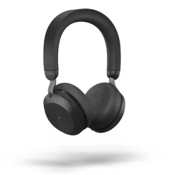 Jabra Evolve2 75 - Micro-casque stéréo sans fil pour MS, Bluetooth, USB-A, noir