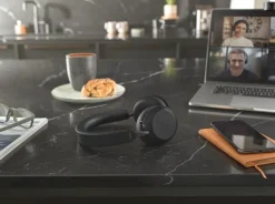 Jabra Evolve2 75 - Micro-casque stéréo sans fil pour UC, Bluetooth, USB-C, noir