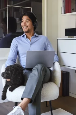 Jabra Evolve2 75 - Micro-casque stéréo sans fil pour UC, Bluetooth, USB-C, noir