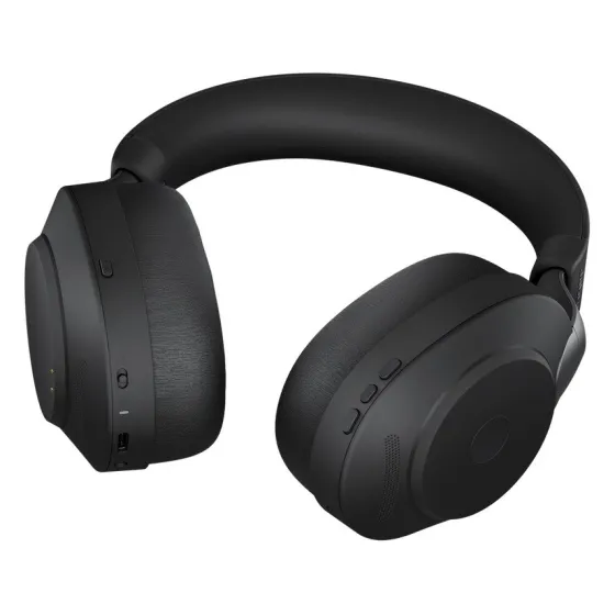Jabra Evolve2 85 - Micro-casque stéréo USB-A MS avec base pour Microsoft Teams, noir