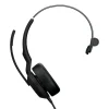 Jabra Evolve2 50 - USB-A/USB-C - Micro-casque filaire mono certifié pour Microsoft Teams