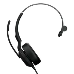 Jabra Evolve2 50 - USB-A/USB-C - Micro-casque filaire mono certifié pour Microsoft Teams