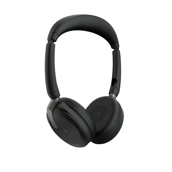 Jabra Evolve2 65 Flex Link380c UC Stereo - Micro-casque stéréo sans fil avec USB-C pour les plates-formes UC