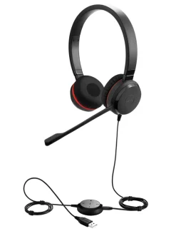 Jabra Evolve 30 II UC Stéréo - Micro-casque stéréo optimisé pour les Communications Unifiées
