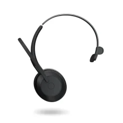 Jabra Evolve2 55 Link380a MS Mono - Micro-casque mono sans fil avec USB-A certifié pour Microsoft Teams, socle de chargement inclus