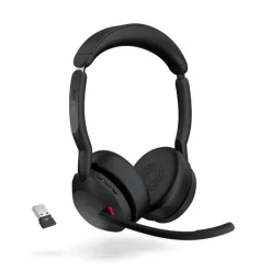 Jabra Evolve2 55 Link380a UC Stereo - Micro-casque stéréo sans fil avec USB-A