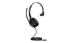 Jabra Evolve2 50 Link380c MS Mono - Micro-casque mono filaire avec USB-C certifié pour Microsoft Teams