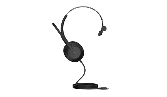 Jabra Evolve2 50 Link380c MS Mono - Micro-casque mono filaire avec USB-C certifié pour Microsoft Teams