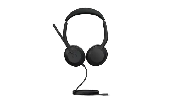 Jabra Evolve2 50 Link380c UC Stereo - Micro-casque filaire stéréo avec USB-C
