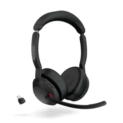 Jabra Evolve2 55 Link380c UC Stéréo - Micro-casque stéréo sans fil avec USB-C