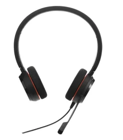 Jabra Evolve 20 MS Duo - certifié pour Skype for Business casque stéréo pour téléphone logiciel VoIP