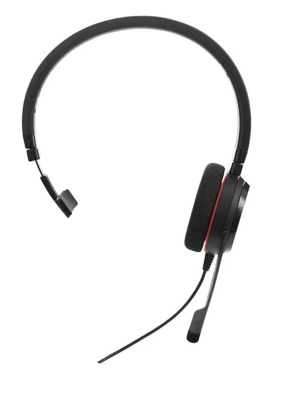 Jabra Evolve 20 MS Mono - certifié pour Skype for Business Mono-casque pour téléphone logiciel VoIP