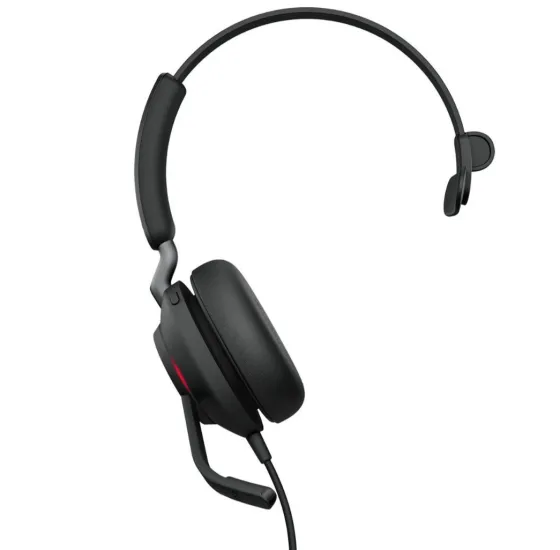 Jabra Evolve2 40 SE - Casque mono filaire USB-C / A | certifié pour les plateformes UC