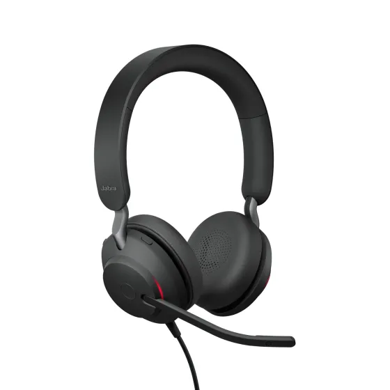 Jabra Evolve2 40 SE - Micro-casque stéréo filaire certifié pour Microsoft Teams, avec USB-C