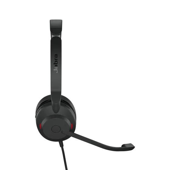 Jabra Evolve2 30 SE - Micro-casque stéréo filaire USB-A certifié pour Microsoft Teams