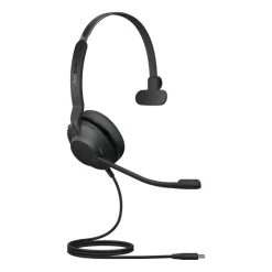 Jabra Evolve2 30 SE - Micro-casque filaire mono USB-C certifié pour Microsoft Teams