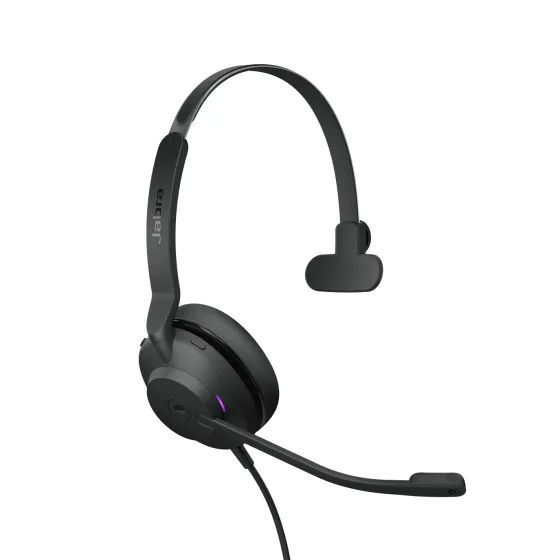 Jabra Evolve2 30 SE - Micro-casque mono filaire USB-A certifié pour Microsoft Teams