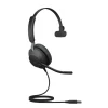 Jabra Evolve2 40 SE - Micro-casque mono filaire USB-A certifié pour Microsoft Teams