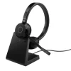 Jabra Evolve 65 TE - Bluetooth, USB-A - casque mono sans fil certifié pour les plateformes UC | avec station d'accueil
