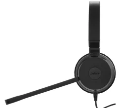 Jabra Evolve 20 UC Duo - Casque stéréo filaire pour téléphonie VoIP