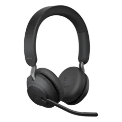 Jabra Evolve2 65 USB-A UC - Micro-casque Stéréo avec base, noir
