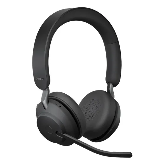 Jabra Evolve2 65 USB-C MS - Micro-casque Stéréo pour Microsoft Teams, noir