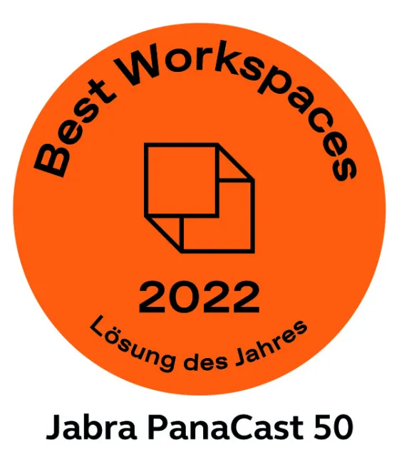 Jabra PanaCast 50 Caméra de conférence, 3840 x 2160 4K UHD, 13 MP, 30 fps