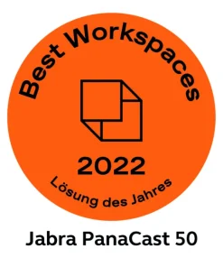 Jabra PanaCast 50 Caméra de conférence, 3840 x 2160 4K UHD, 13 MP, 30 fps