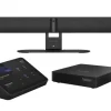 Jabra Système PanaCast 50 Room System 2 comprenant une barre vidéo PanaCast 50, un ordinateur Lenovo ThinkSmart Core Gen 2 et un contrôleur IP