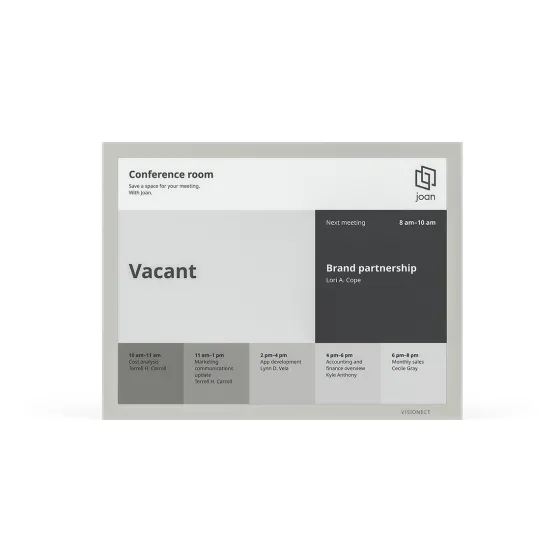 JOAN 13 - Système de réservation de salles, gris