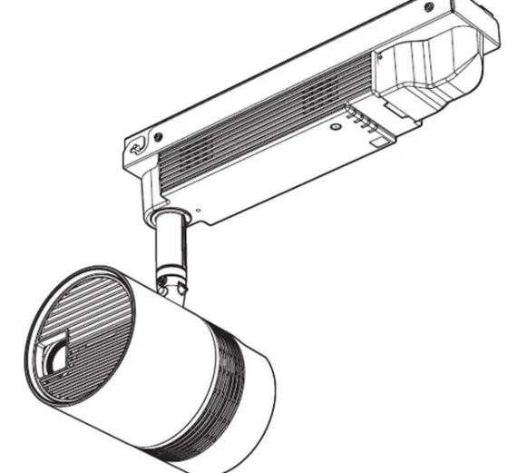 Kit de montage au plafond Panasonic pour ET-JPC100WE, blanc