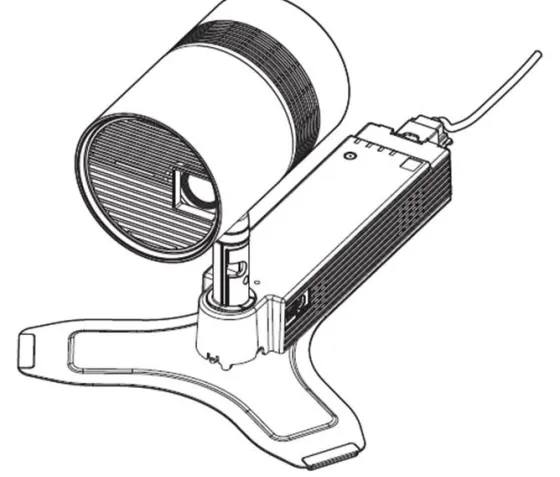 Kit de montage sur pied Panasonic pour PT-JW130FWE, blanc