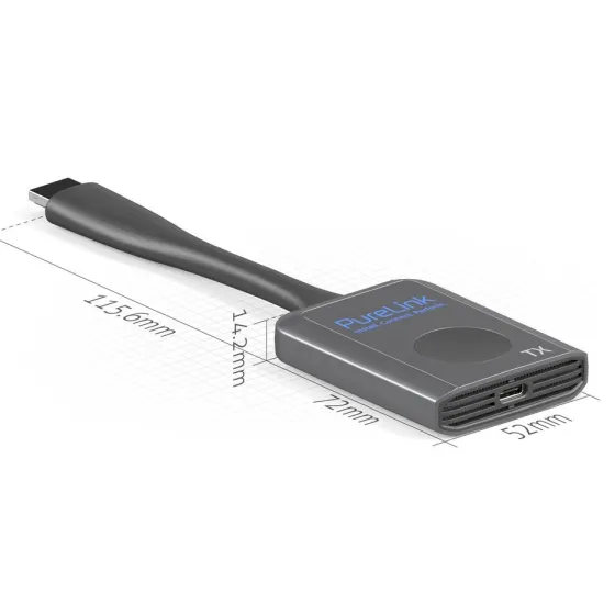 Kit extendeur Purelink CSW030 Full HD sans fil avec BYOD, 30m