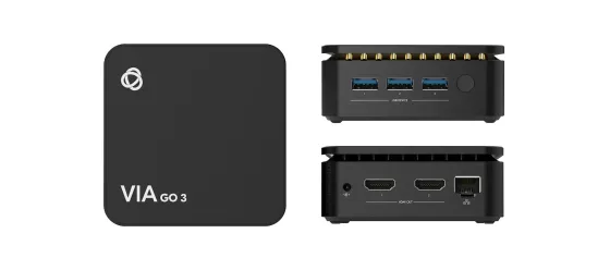 Kramer VIA GO3 - appareil de présentation sans fil 4K compact et sécurisé