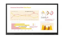 LG Écran interactif 86TR3BQ 86 pouces 4K CreateBoard Core pour un travail d'équipe efficace