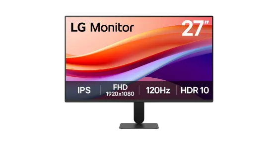 LG 27U411A-B Moniteur IPS Full HD 27 pouces avec un design pratiquement sans bordure sur les 4 côtés