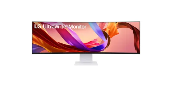 LG 49U950A-W Écran incurvé double QHD de 49 pouces avec un taux de rafraîchissement de 144 Hz et un port USB-C multifonction