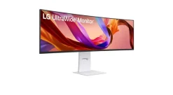 LG 49U950A-W Écran incurvé double QHD de 49 pouces avec un taux de rafraîchissement de 144 Hz et un port USB-C multifonction