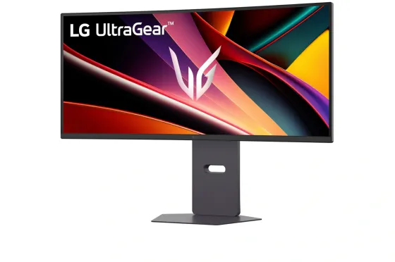 LG UltraGear 32G600A-B Moniteur de jeu incurvé WQHD avec 180 Hz et AMD FreeSync™ Premium