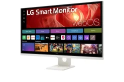 LG 32U850SA-W moniteur intelligent 4K 32 pouces avec webOS et webcam FHD intégrée