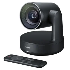 Logitech Rally Caméra PTZ, 3840 x 2160 4K UHD, 13 MP, 60 fps, 90°